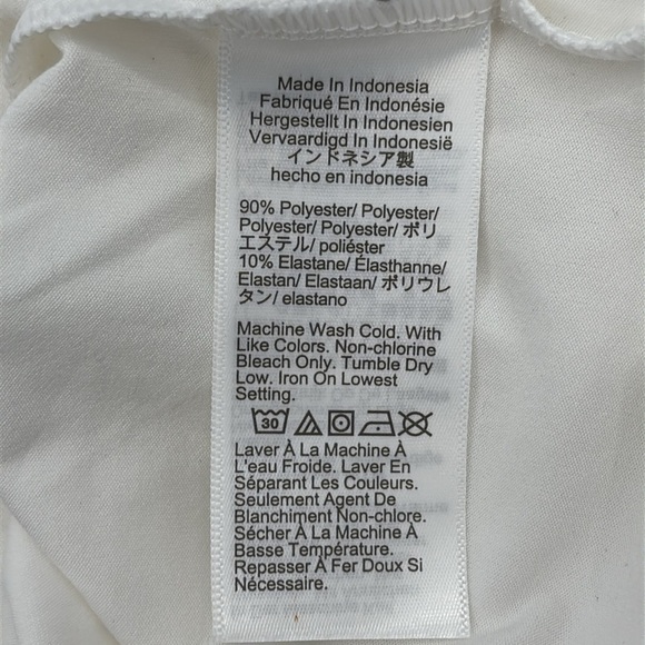 J Crew Factory Performance polo shirt in White size XL NWT BN775 - Picture 7 of 10